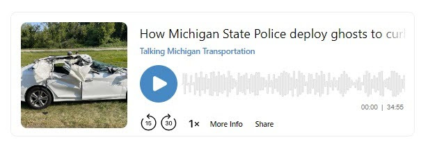 TMT - How Michigan State Police deploy ghosts to curb distracted driving