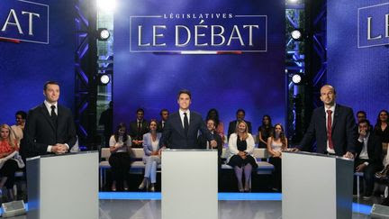 Législatives 2024 :  'La France a rendez-vous avec son destin', estime Gabriel Attal, ses opposants Jordan Bardella et Manuel Bompard appellent à un changement