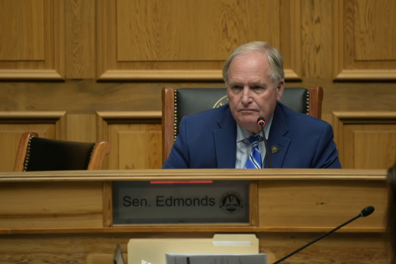 Louisiana state Sen. Rick Edmonds, who possibly does not understand the meaning of “everything.” (Photo by Allison Allsop/Louisiana Illuminator)