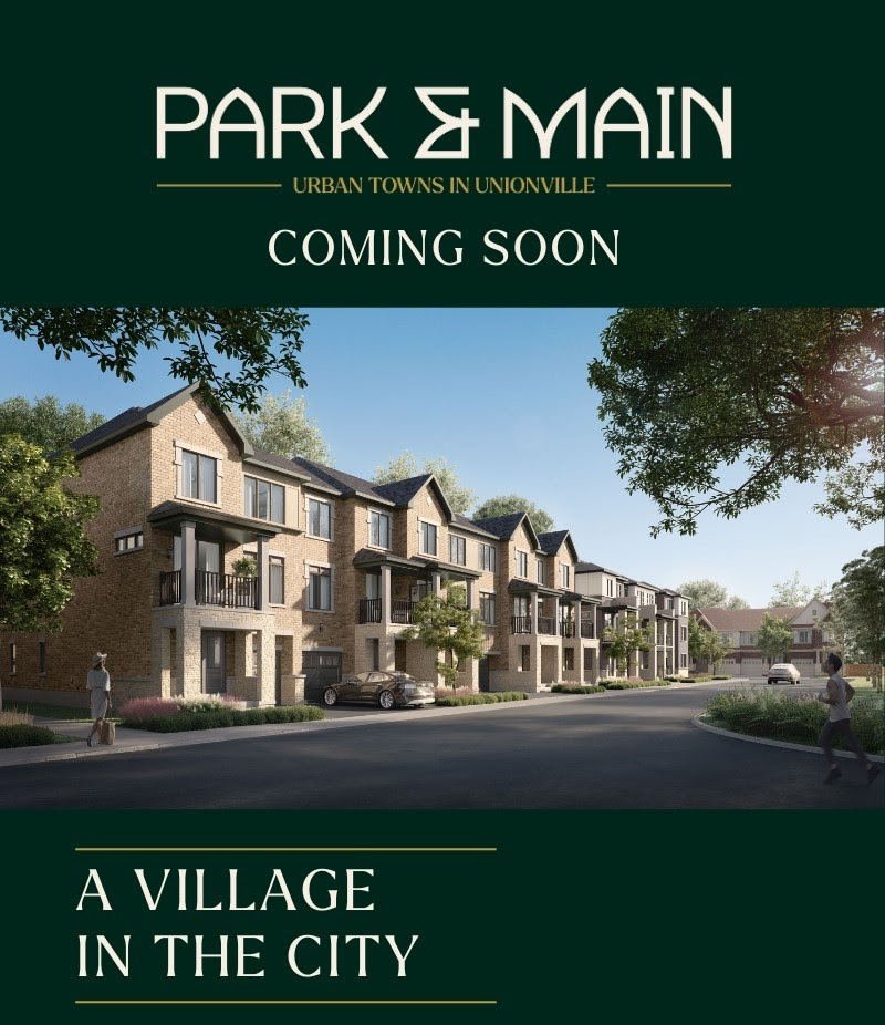 Urban Towns in Unionville. Coming Soon.
