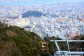 Vista do Monte Bizan e Tokushima 