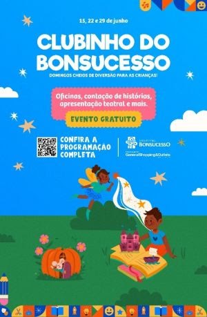 Shopping Bonsucesso anuncia programação infantil com encontro de Bobbie Goods, contação de histórias e atrações juninas