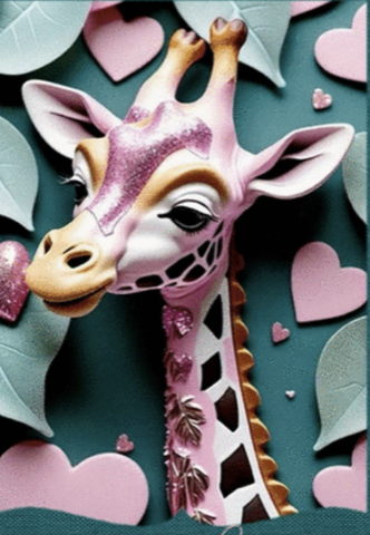 Giraffe-in-Pink-Marie