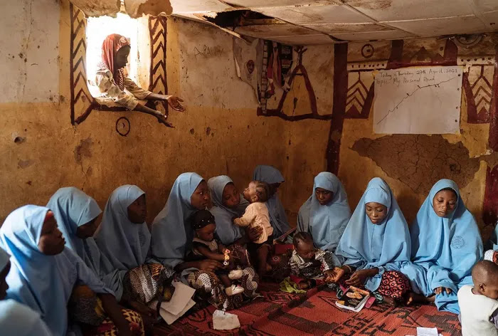 Trung tâm Giáo dục Nữ sinh, Zaria, Nigeria. Ảnh: Go Nakamura/New York Times/Redux/eyevine