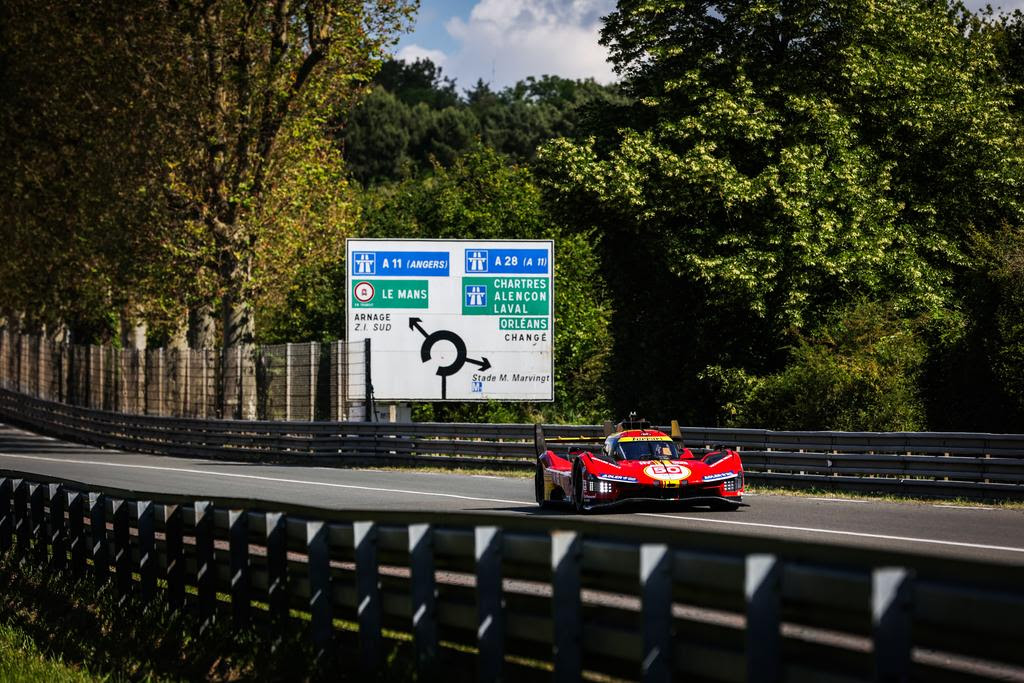 Vencedora no ano passado, a Ferrari tenta mais um triunfo em La Sarthe (Antonin Vincent/ACO)