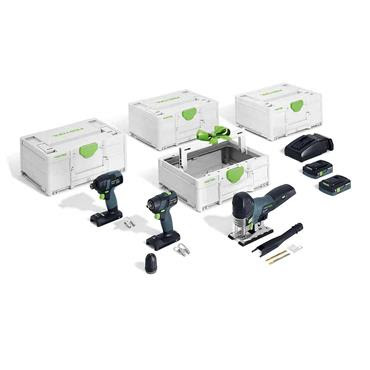 Image of FESTOOL 578030 TID 18/TXS 18/PSC 420/TB M 137 Installation Cordless Combo Set