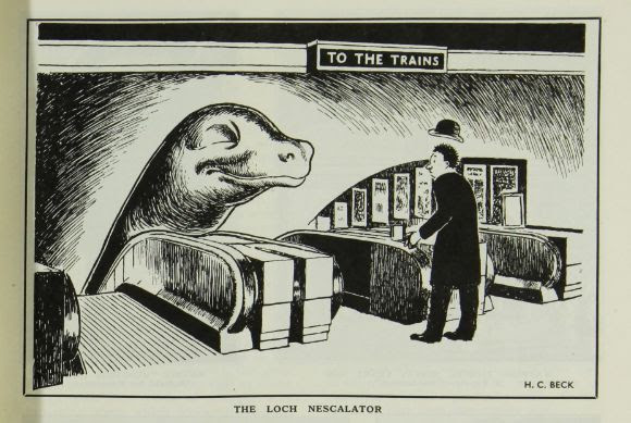 LT000030 012 00029 The Lock Nescalator Cartoon by Harry Beck Jan 1931