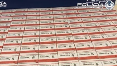 Detenido un hombre con 10.950 pastillas de potenciadores sexuales listas para su venta