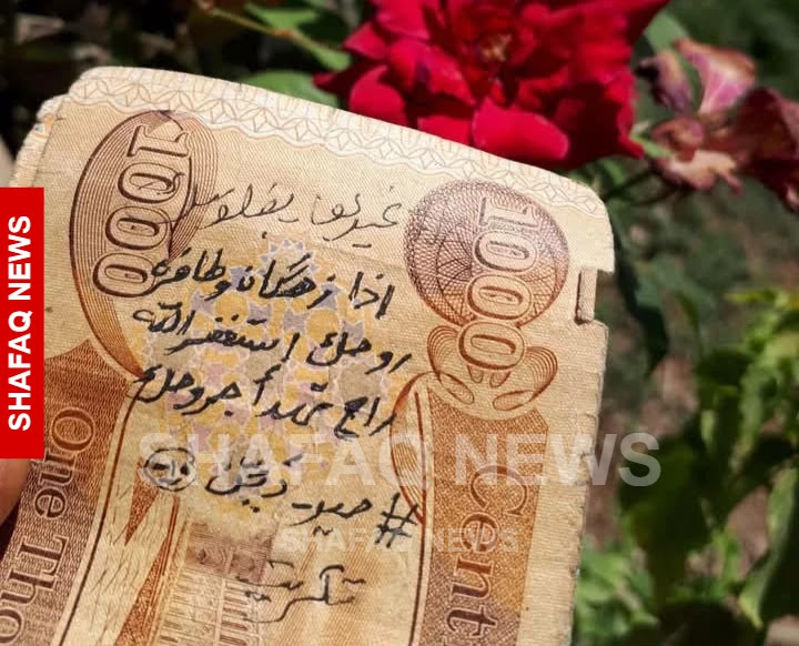 The Iraqi currency is a wall of memories for some and a "shameful" space for others (photos)