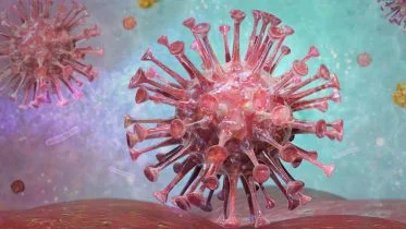 HIV Virus Illustration