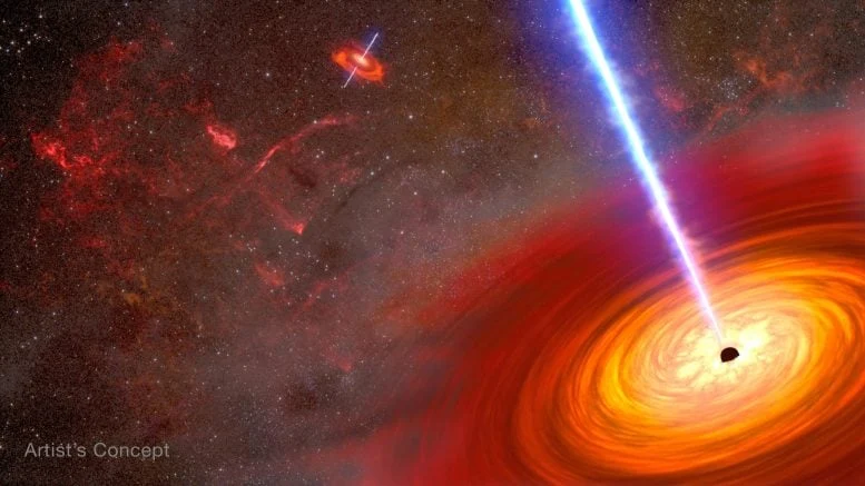 Pair of Merging Black Holes