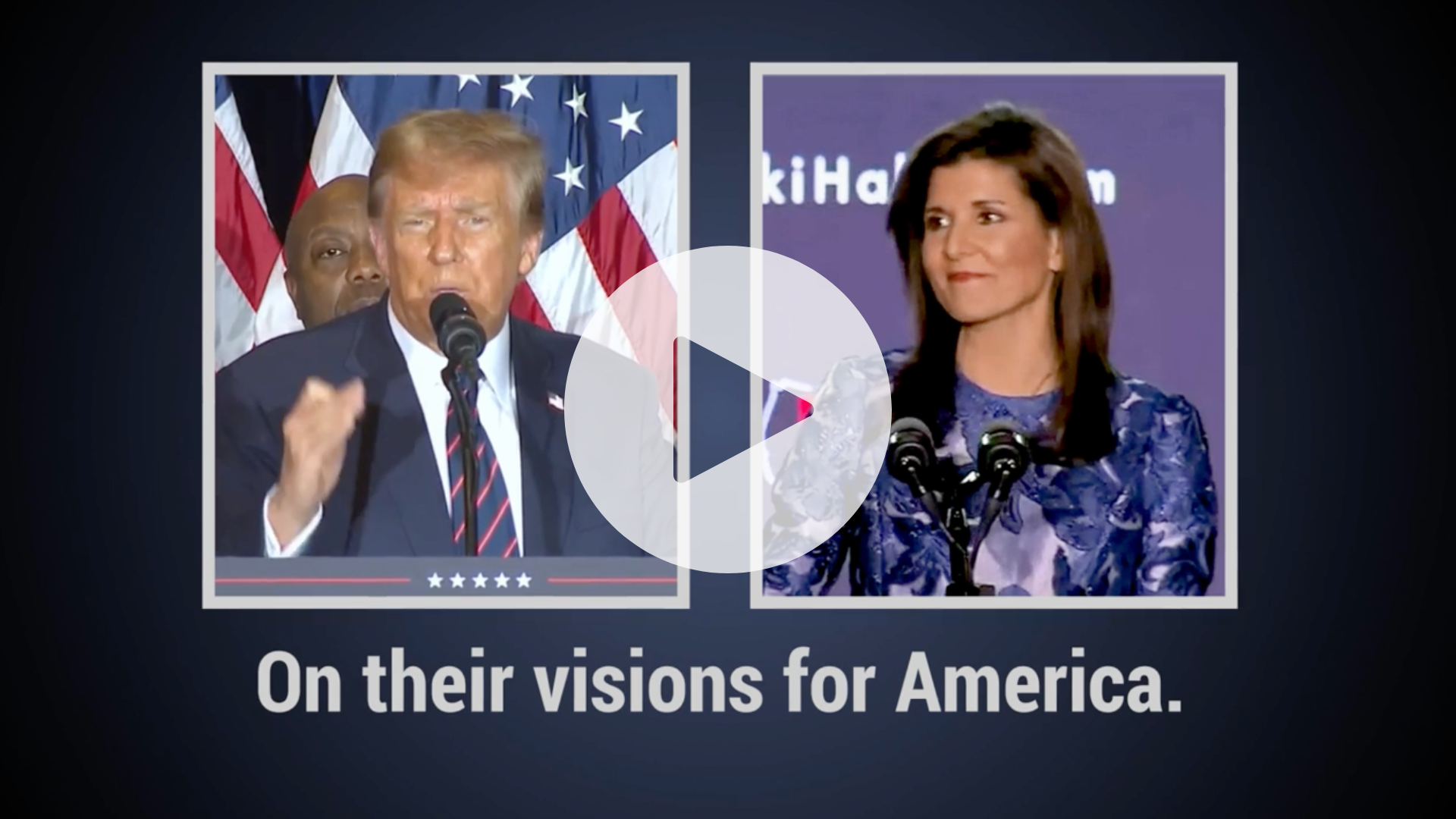 Haley Campaign Press Release - VIDEO: Haley's Speech Vs. Trump's Speech ...