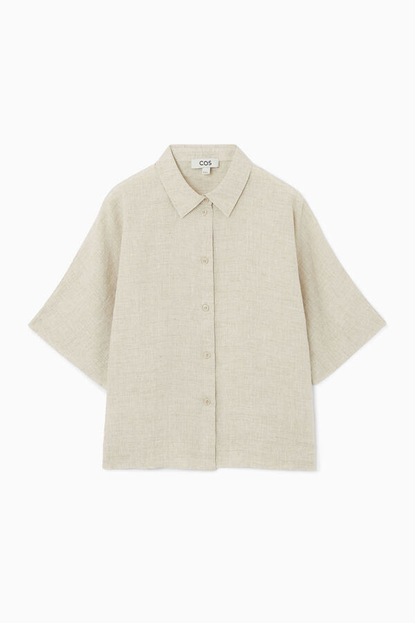 SHORT SLEEVED%20LINEN%20SHIRT