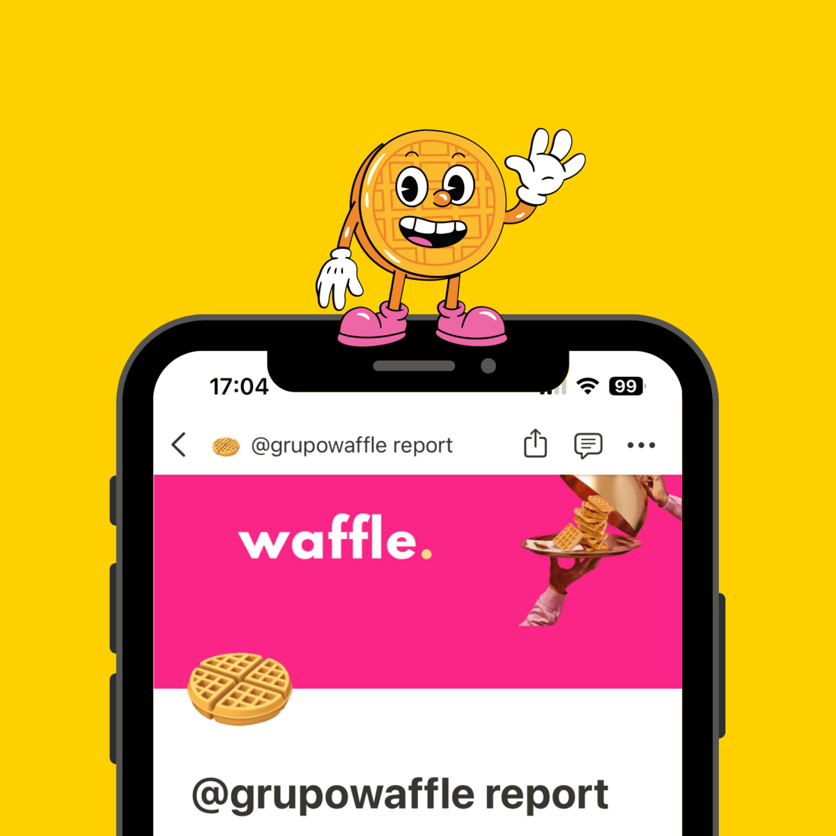 report do grupo waffle