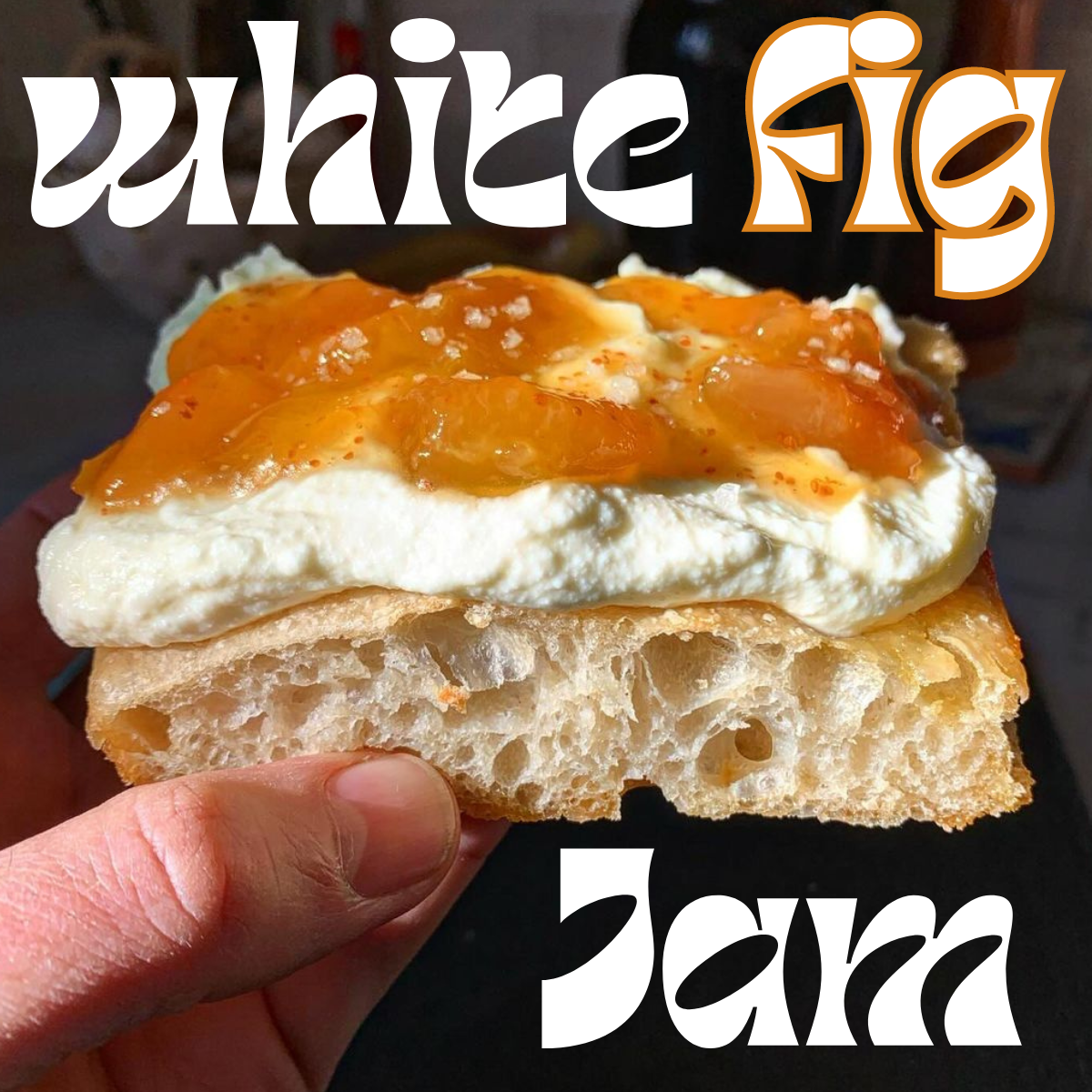 white dottato fig jam Maida