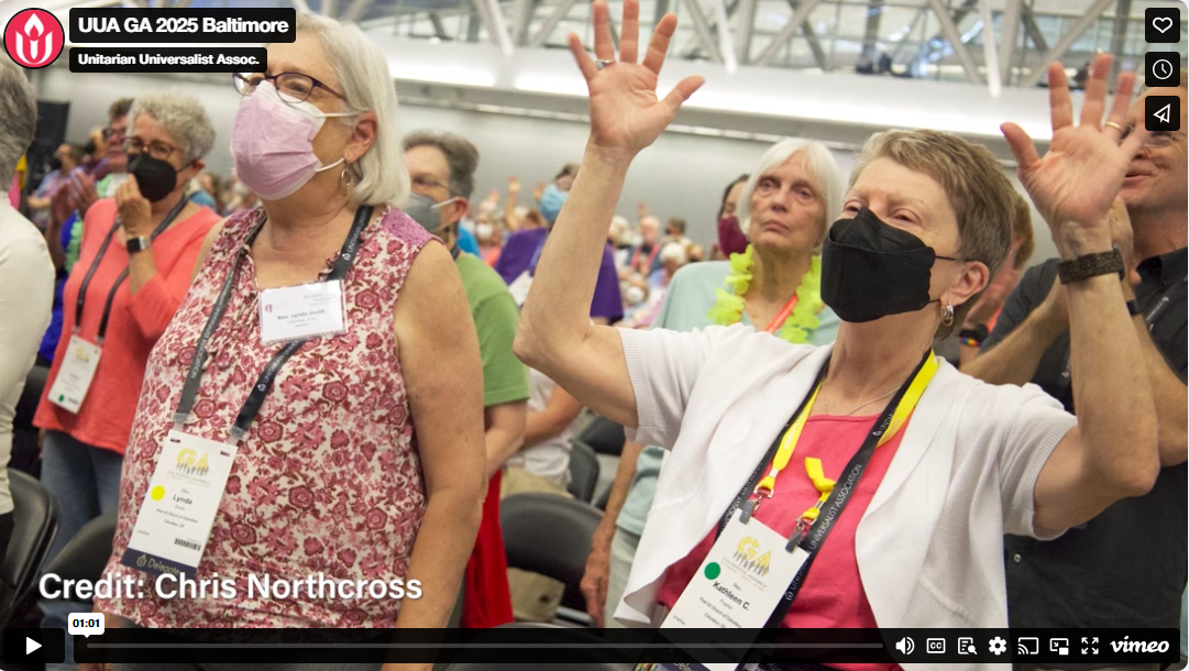 UUA General Assembly 2025 The 2025 General Assembly Schedule is Here First Unitarian Church