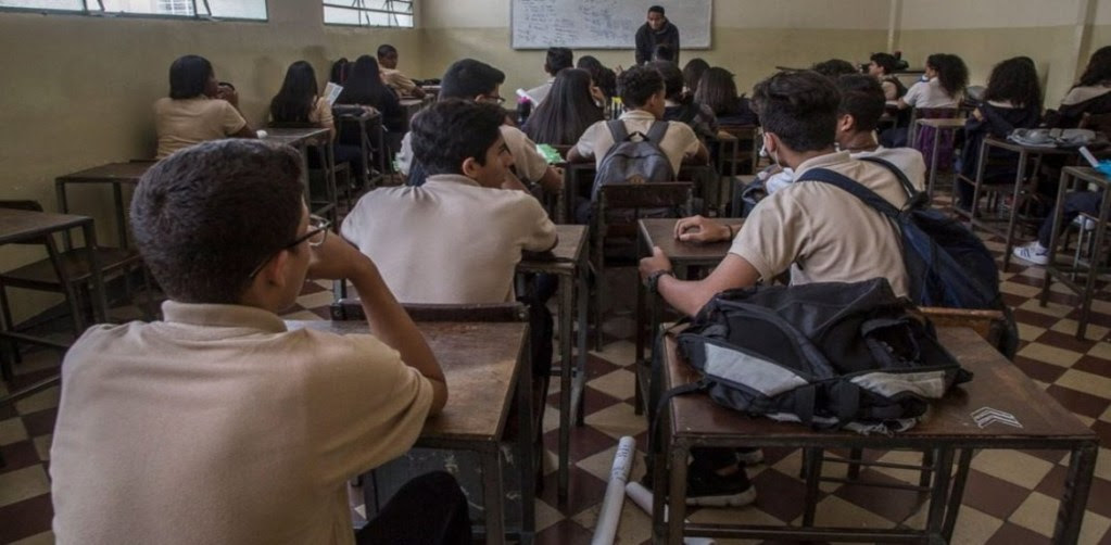 Los estudiantes fueron llevados a emergencia