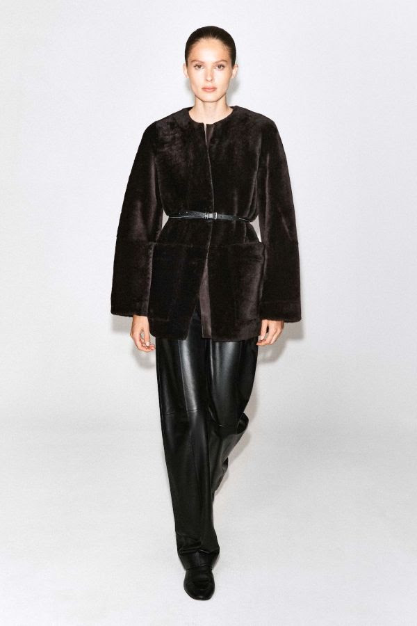 COS Refined Textures – Shearling, Cashmere & Leather for the New Season 6 jacket