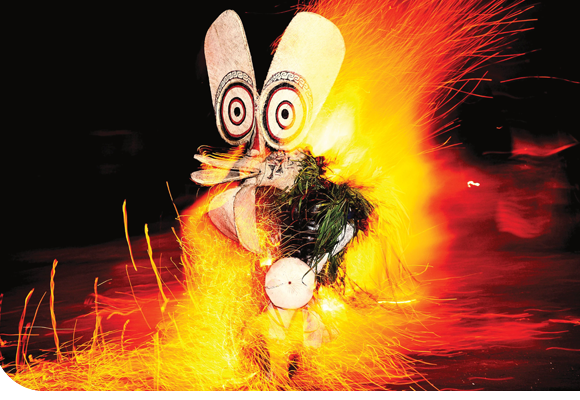 Fire Dance of Papua New Guinea
