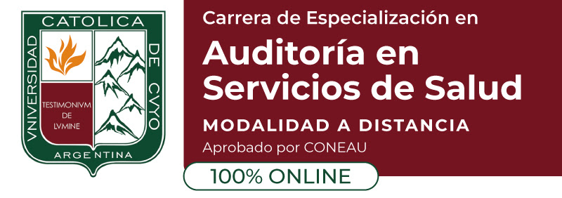 Carrera de Especialización en Auditoria en Servicios de Salud