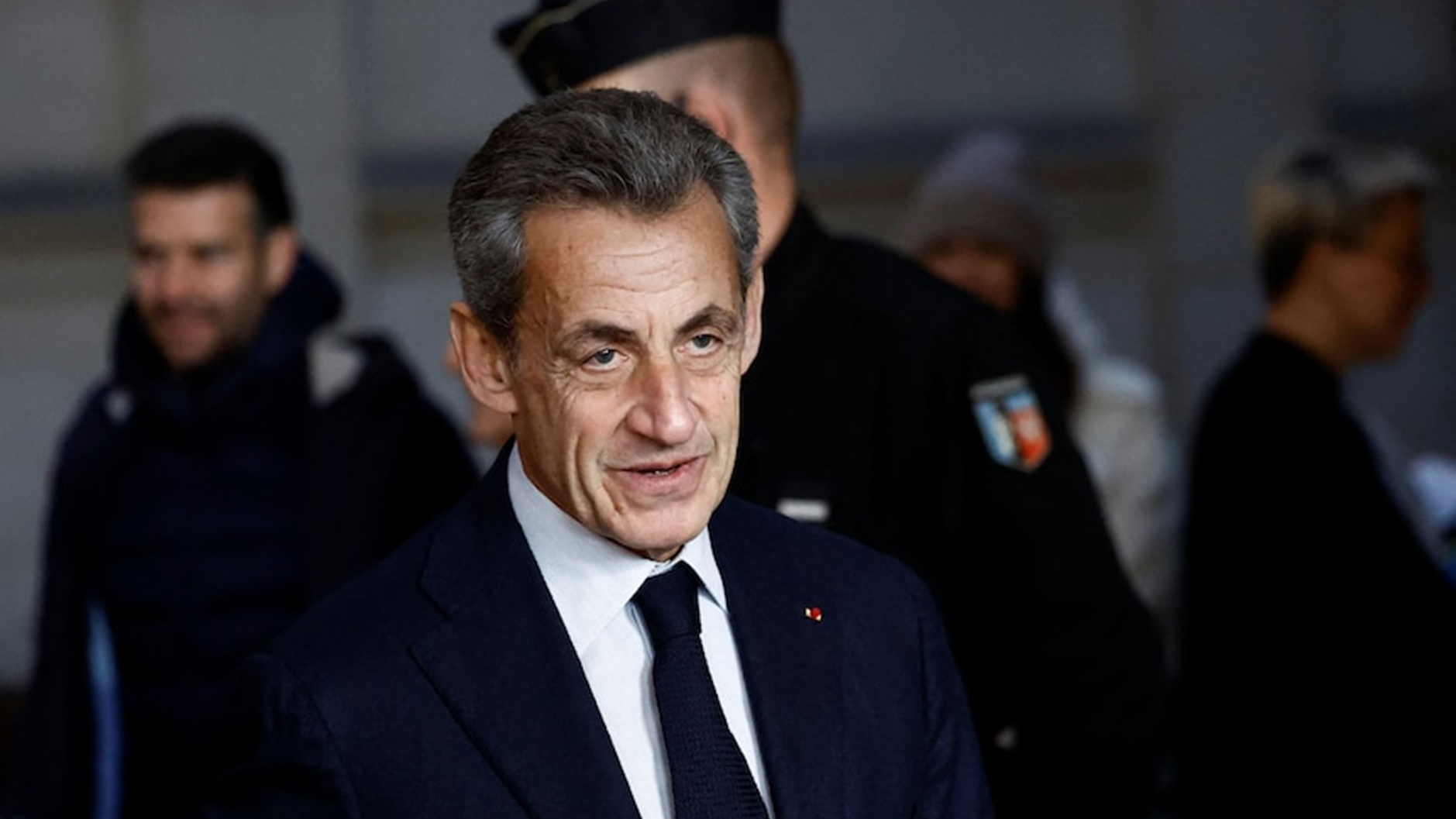 Ex-French President Sarkozy sentenced to one year in prison for illegal campaign financing.