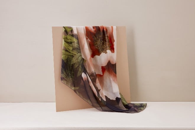 Floral scarf