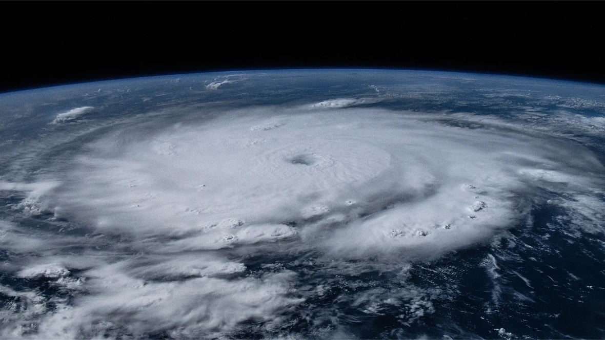 Hurricane Beryl from space