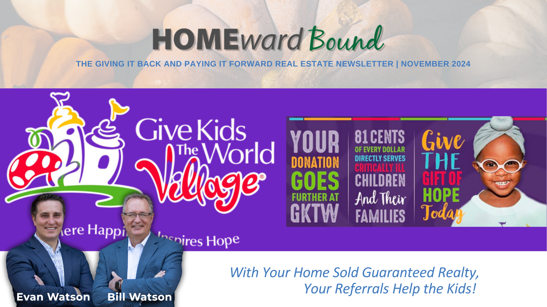 HOMEWARD BOUND NEWSLETTER NOVEMBER 2024