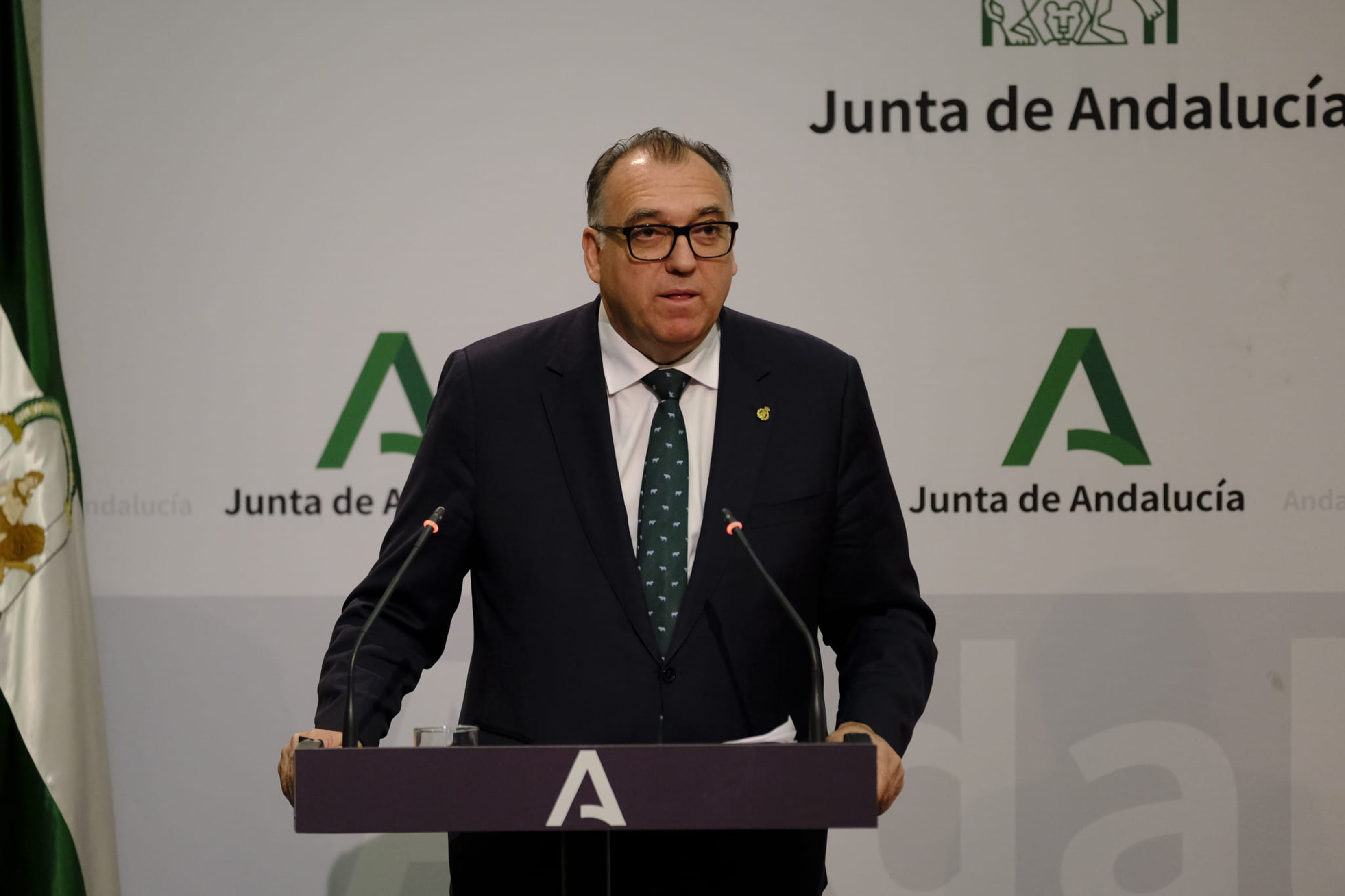 El consejero de Turismo de la Junta de Andalucía, Arturo Bernal