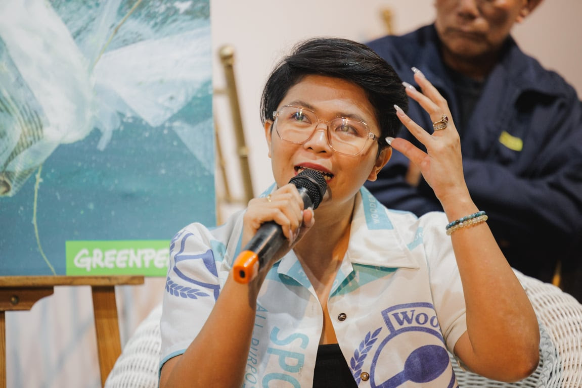 Rizza Lana, entrepreneur and sustainability advocate. (Jilson Tiu/Greenpeace)