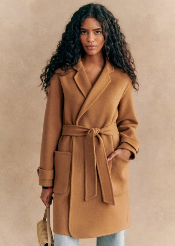 sezane rick coat