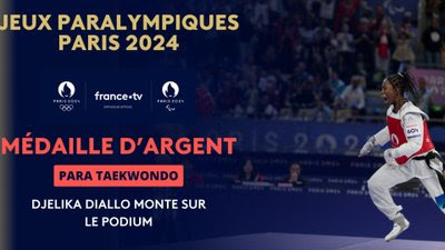 Para taekwondo - (-65kg) : battue en finale, Djelika Diallo remporte la médaille d'argent