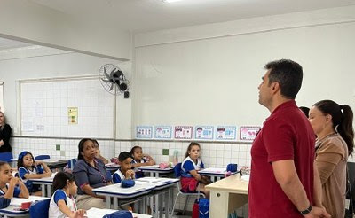 foto de uma sala de aula