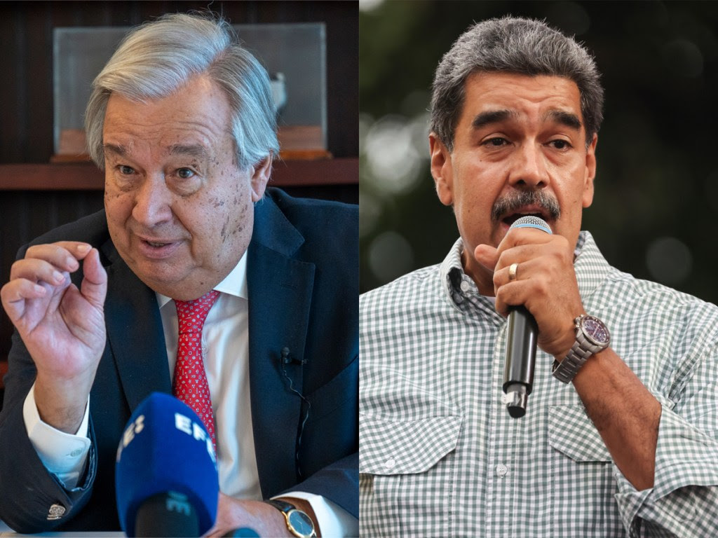 Guterres habla con Maduro y le expresa preocupación por violencia postelectoral