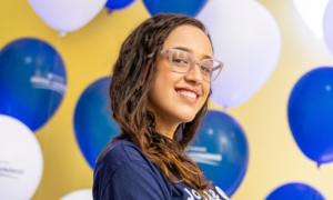 Millena Xavier, una de las 10 finalistas del Global Student Prize 2024.