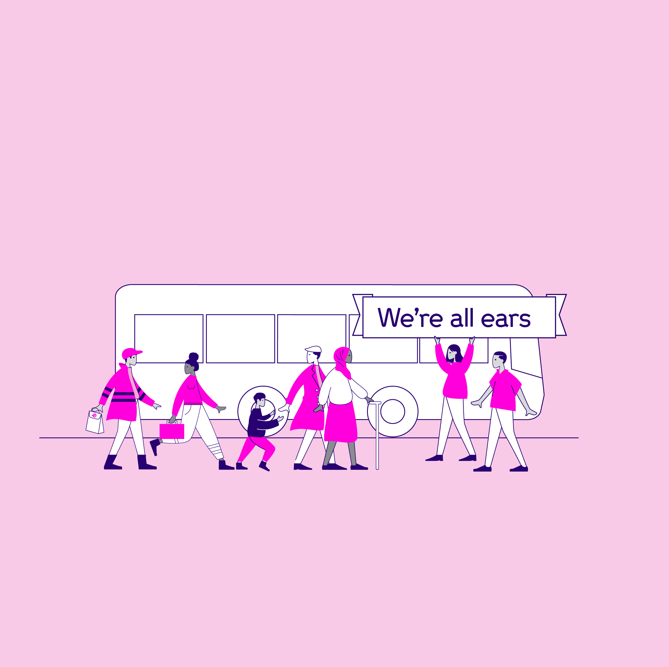 We're all ears 