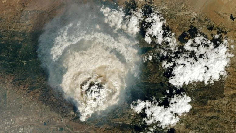 Southern California Fire Clouds 2024 Crop