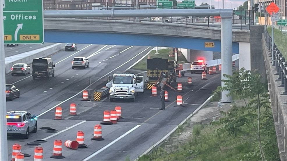 Apparent crash on I-95 north in Providence
