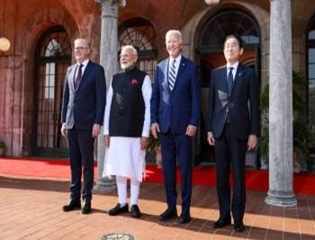 Photo session before the Quad Leaders’ Meeting