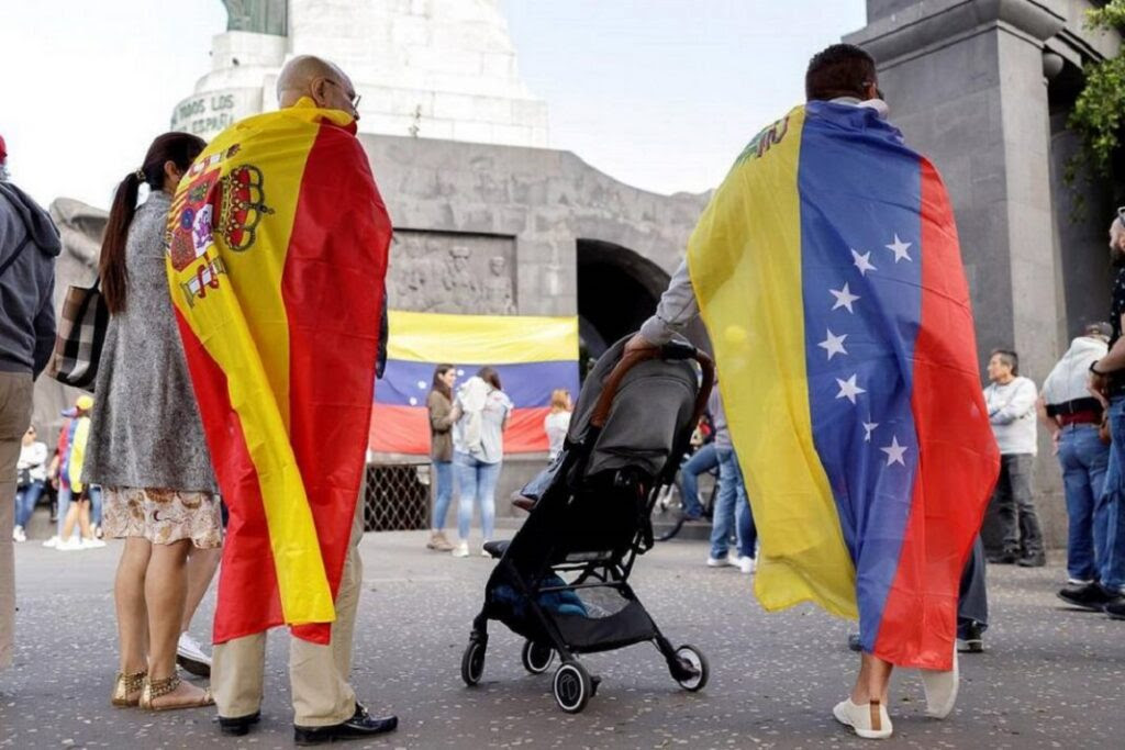 ¿Cuántos venezolanos llegaron a España en el primer trimestre de 2023?