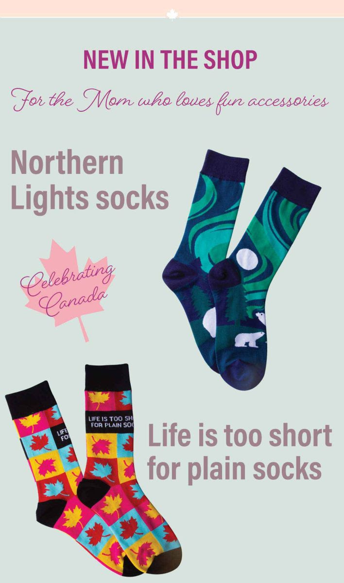 Northern Lights socks
