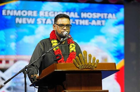 President, Dr Irfaan Ali