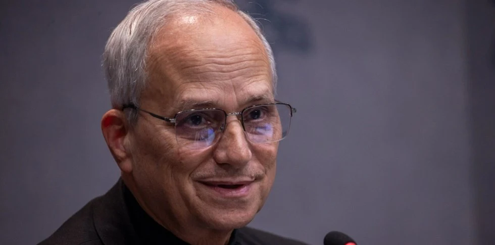 El cardenal Robert Francis Prevost, Papa León XIV.