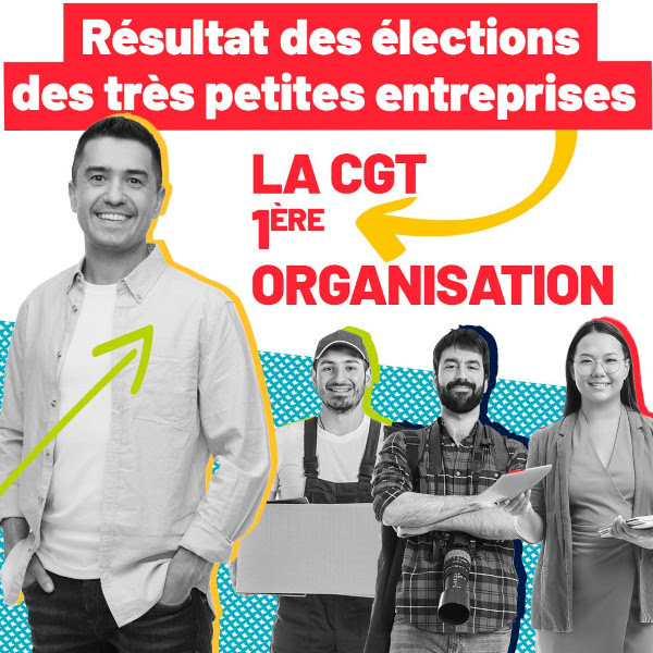 Elections TPE : la CGT loin devant !