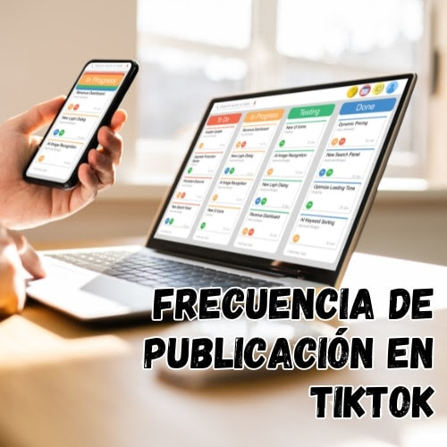 Planificador de frecuencia de publicación en TikTok.