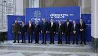 NATO Secretary General joins meeting of G7 Defence Ministers in Naples