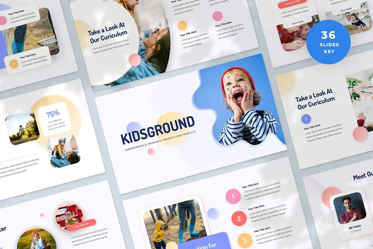 Kindergarten Keynote Template
by Graphue