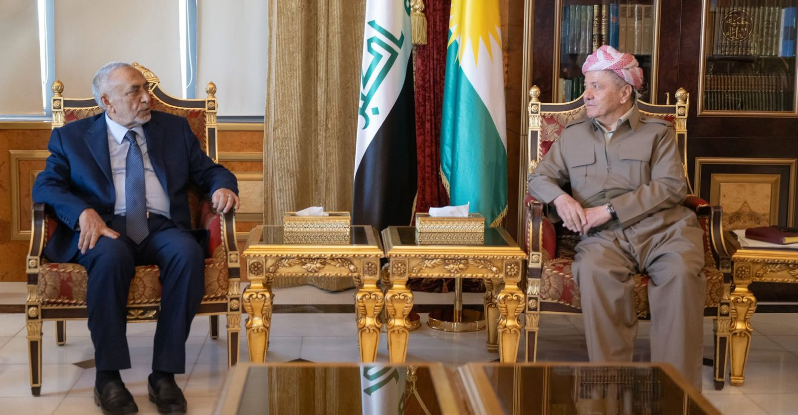 Barzani stresses the importance of addressing problems and correcting mistakes in the political process.