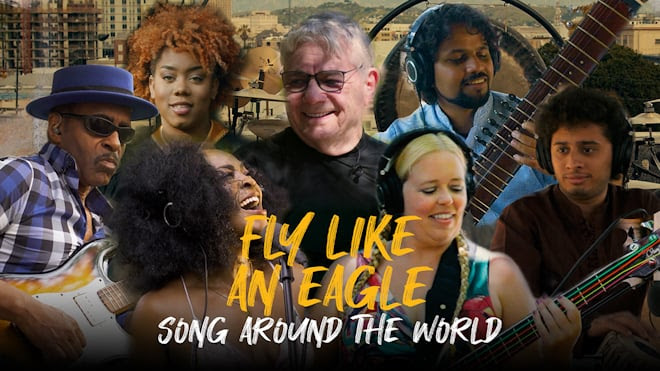 image linking to Playing For Change's Rendition of Fly Like an Eagle