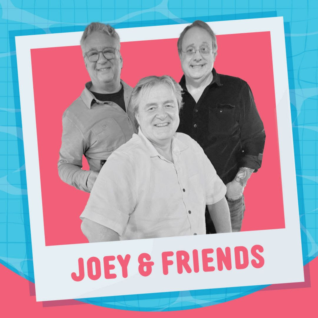 Joey and Friends, playing the Brewpub Summer Music Series on Friday, August 30 from 6-9PM.